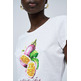 CAMISETA MUJER SALSA JEANS ESTAMPADO FRUTAL