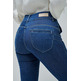 VAQUERO RECTO MUJER SALSA JEANS SECRET CHINO EFECTO PUSH IN TIRO MEDIO