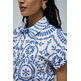 VESTIDO MUJER SALSA JEANS COLOR-CONTRAST EMBROIDERED DRE