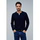 JERSEY HOMBRE SALSA JEANS KNIT HENLEY W/ COLLAR JERSEY D