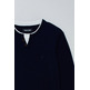 JERSEY HOMBRE SALSA JEANS KNIT HENLEY W/ COLLAR JERSEY D