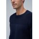 JERSEY HOMBRE  SALSA JEANS WAFFLE KNIT SWEATER GARMENT DY