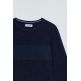 JERSEY HOMBRE  SALSA JEANS WAFFLE KNIT SWEATER GARMENT DY