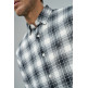 CAMISA HOMBRE  SALSA JEANS PLAID COTTON SHIRT SLIM FIT
