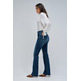 VAQUERO MUJER  SALSA JEANS DESTINY BOOTCUT W/ BELT & FREN
