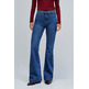VAQUERO MUJER  SALSA JEANS FAITH FLARE W/ BELT