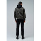 CAZADORA HOMBRE  SALSA JEANS HOODED FAKE LEATHER BOMBER JAC