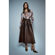 FALDA MUJER SALSA JEANS FAUX LEATHER MIDI SKIRT WITH B
