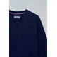 SUDADERA HOMBRE SALSA JEANS INDIGO SWEATSHIRT WITH EMBOSSE
