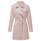MUJER SUEDE TRENCH COAT 612