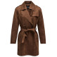 ABRIGO MUJER  SALSA JEANS SUEDE TRENCH COAT