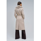 ABRIGO MUJER SALSA JEANS LONG WOOL COAT W/ FAUX FUR AND