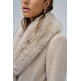 ABRIGO MUJER SALSA JEANS LONG WOOL COAT W/ FAUX FUR AND