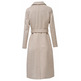 ABRIGO MUJER SALSA JEANS LONG WOOL COAT W/ FAUX FUR AND