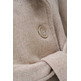 ABRIGO MUJER SALSA JEANS LONG WOOL COAT W/ FAUX FUR AND