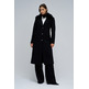 ABRIGO MUJER SALSA JEANS WOOL COAT WITH FAUX FUR COLLAR
