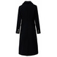 ABRIGO MUJER SALSA JEANS WOOL COAT WITH FAUX FUR COLLAR