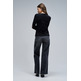 CAMISETA MUJER  SALSA JEANS V-NECK BRANDING LONG SLEEVE
