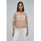 JERSEY MUJER SALSA JEANS KNITTED BRANDING JUMPER