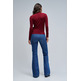 JERSEY MUJER  SALSA JEANS BASIC TURTLENECK LONG SLEEVE
