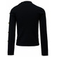 JERSEY MUJER SALSA JEANS TURTLENECK SWEATER WITH BUTTON