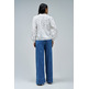 CAMISA MUJER SALSA JEANS FLORAL PRINT JACQUARD SHIRT