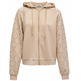 SUDADERA MUJER  SALSA JEANS BRANDING ZIPPED HOODDIE