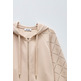 SUDADERA MUJER  SALSA JEANS BRANDING ZIPPED HOODDIE