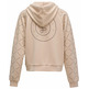 SUDADERA MUJER  SALSA JEANS BRANDING ZIPPED HOODDIE