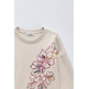SUDADERA MUJER  SALSA JEANS SWEATSHIRT WITH FLORAL EMBROID