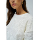 SUDADERA MUJER  SALSA JEANS SWEATSHIRT WITH FLORAL EMBROID