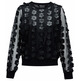 SUDADERA MUJER  SALSA JEANS SWEATSHIRT WITH 3D FLOWERS