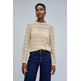 JERSEY MUJER  SALSA JEANS METALLIC THREADED SWEATER
