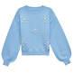 SUDADERA MUJER SALSA JEANS SWEATER WITH PEARLS