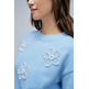 SUDADERA MUJER SALSA JEANS SWEATER WITH PEARLS
