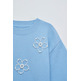 SUDADERA MUJER SALSA JEANS SWEATER WITH PEARLS