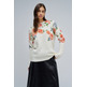 JERSEY MUJER SALSA JEANS FLORAL PRINT SWEATER