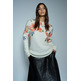 JERSEY MUJER SALSA JEANS FLORAL PRINT SWEATER