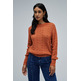 JERSEY MUJER  SALSA JEANS SWEATER WITH SHINY DETAIL