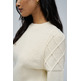 JERSEY MUJER SALSA JEANS SWEATER WITH PEARLS