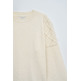 JERSEY MUJER SALSA JEANS SWEATER WITH PEARLS