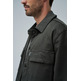 CAMISA HOMBRE  SALSA JEANS OVERSHIRT S-ACTIV DARK GREEN S