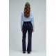 PANTALÓN CHINO MUJER SALSA JEANS FIT FLARE CON LINO