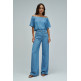 VAQUERO EN LIGHTDENIM MUJER SALSA JEANS FIT WIDE