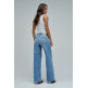 VAQUERO MUJER  SALSA JEANS JEANS LOW RISE WIDE MEDIUM WAS
