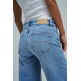 VAQUERO MUJER  SALSA JEANS JEANS LOW RISE WIDE MEDIUM WAS