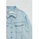 ABRIGO MUJER  SALSA JEANS DENIM OVERSHIRT W/ JAQUARD