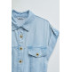 MONO MUJER  SALSA JEANS OVERALL IN LIGHTDENIM