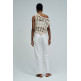 PANTALÓN CON LINO MUJER SALSA JEANS FIT STRAIGHT