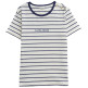 CAMISETA DE RAYAS MUJER SALSA JEANS CON BRANDING